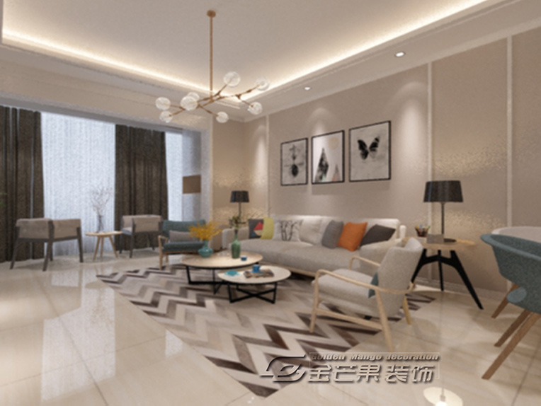 房容吉-中航城-北歐風(fēng)格-97㎡
